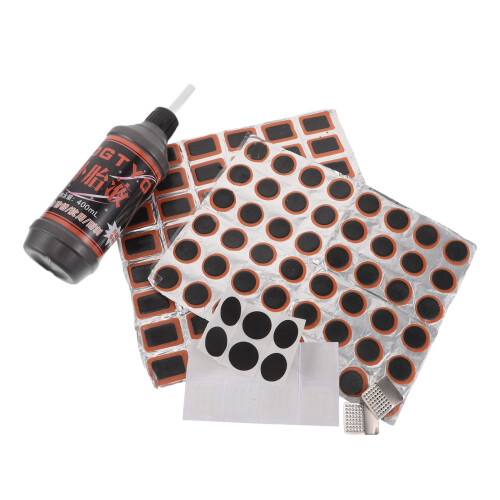 3Ensembles Kit De Réparation Chambre À Air Avec Patchs Durables 1