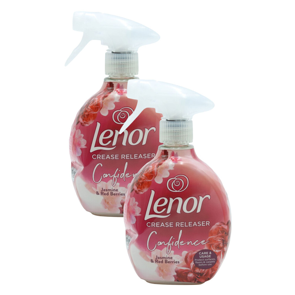 Lenor Crease Releaser Ruby Jasmine 500Ml X2