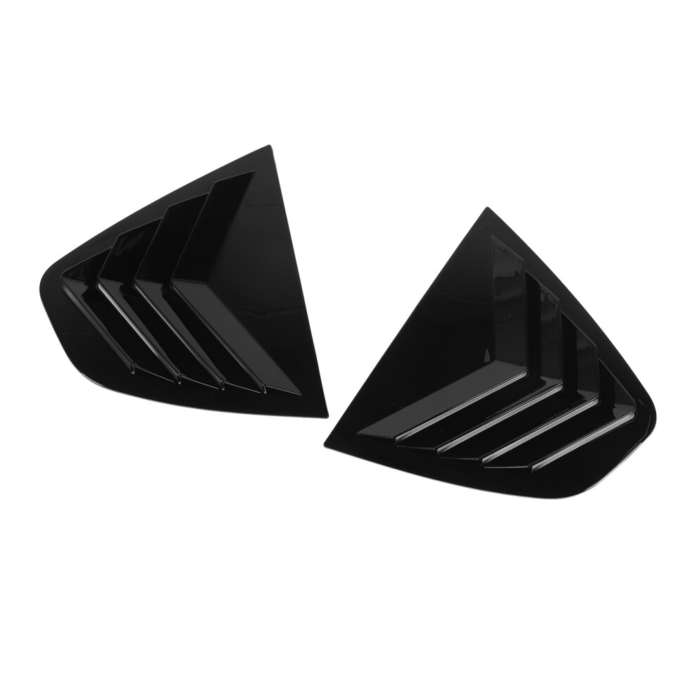 Rear Window Louvers Abs Giulia 2016-2024 Black 7901383971365