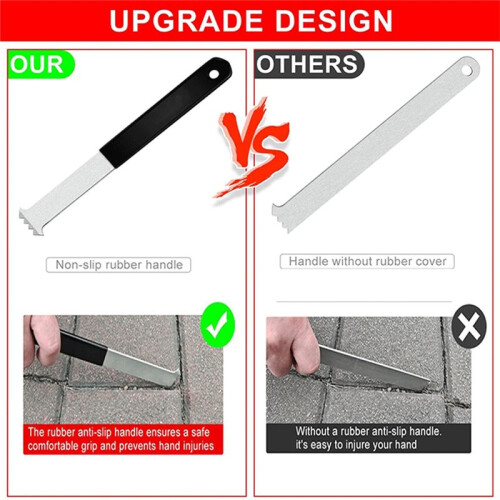 Paver Removal Tool, 2 Pcs Paver Puller Tool , Paver Extractor Tool for Garden, Lawn, Patio,Block & Paver Replacement 1