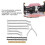 RC Car Tie Rod Set CNC Alloy Silver 7