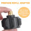 Controller QCC1 Propane Adapter Multi Functional Adapter Propane Refill Adapter Brass and 4