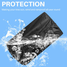 Wasserdichte Universal Reifen Taschen Abdeckung HüLle Trim Rad Reserve Rad Autoreifen HüLle Trim Schutz für AnhäNger Wohnmobil LKW