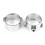 For  51MM Stainless Steel Bottomless Handle  Double Ear Accessory Coffee Accessories with Filter Basket 7