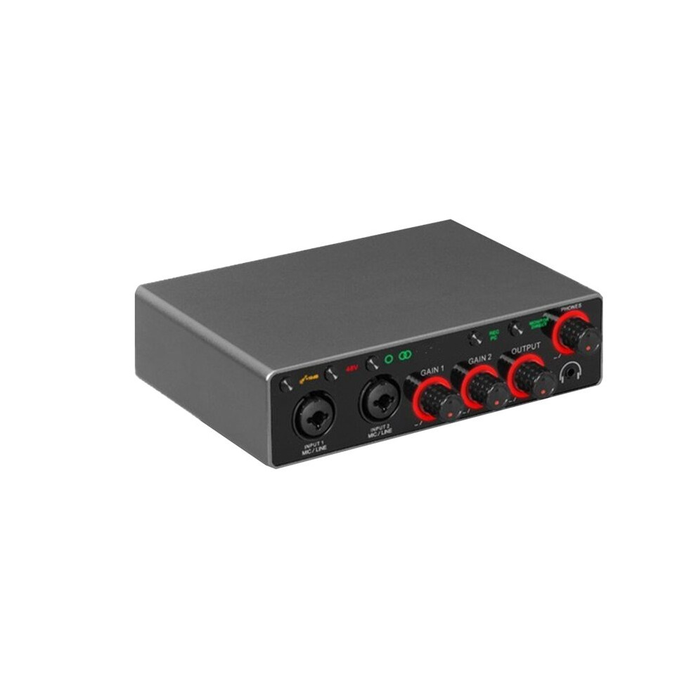 Portable Recording Sound Card Plug And Computer Recording Usb Audios Interfaces For Podcasters Studio 4713329134467