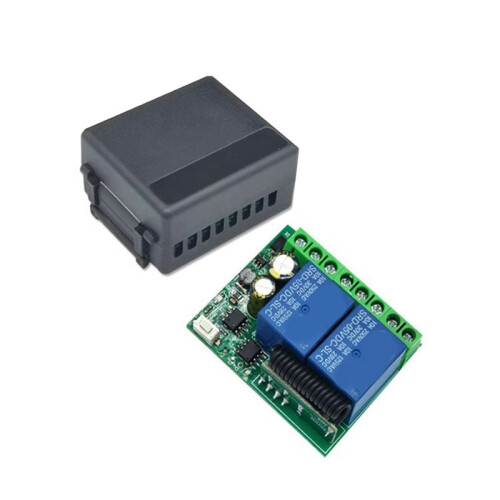 5V 12V 24V 2 Channel Motor Control  Forward Reverse Telescopic Rod Wireless Remote Control  433M