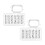 Silver Ion Deodorization Module for  Mijia M40S OV31CN Robot Vacuum Cleaner Replacement Part 2PCS 1