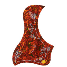 Left Hand Guitar Pickguard Self Adhesive Guitar Pick Guard Scratch Plate for Acoustic Guitar Replacement