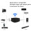 WiFi-Audiodecoder, Mediaspeler, Netwerkstreamingdecoder, Muziekdecoder, Optische Vezel, , DLNA-Ontvanger 6