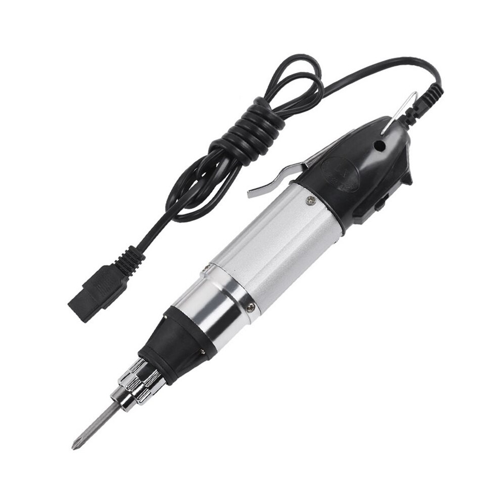802 Electric Screwdriver With 2 Bits Stepless Speed Ac220v Powered Electric Screwdriver Regulation Repair Tool 4713147247189