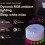 White Noise RGB Rhythmic  Speaker with 15W Wireless Fast Charging Ambient Light  Speaker 3