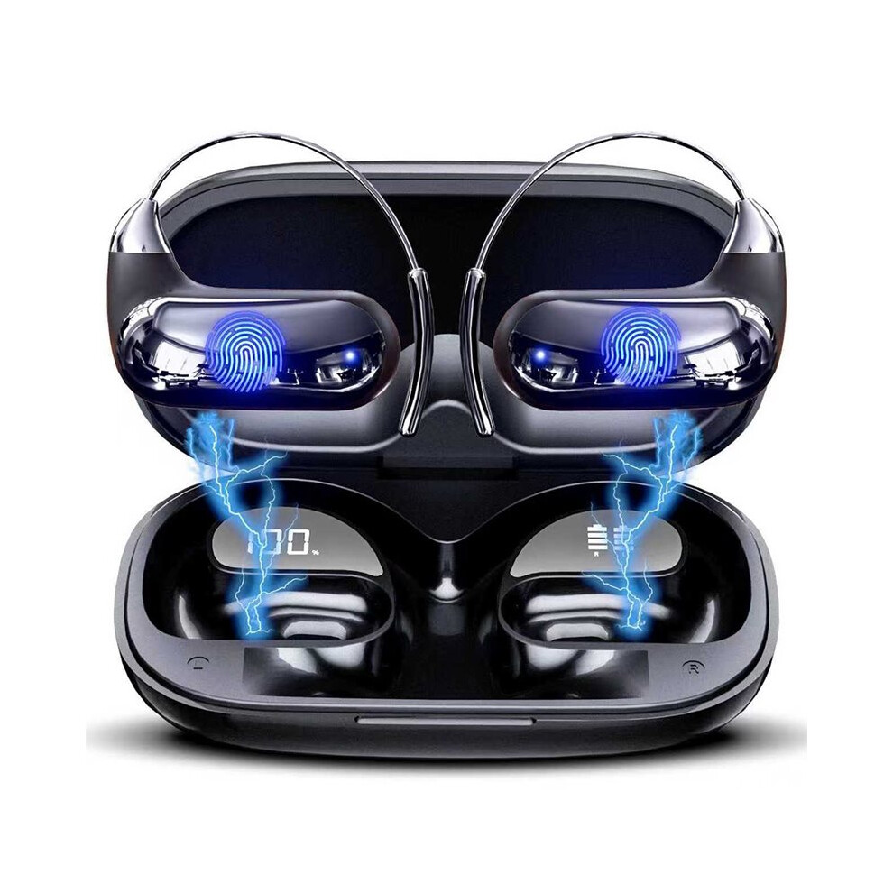 Ai Earbuds With Translation For Real- Simultaneous Interpretation Over-Ear Bone Conduction Design 4712830909335
