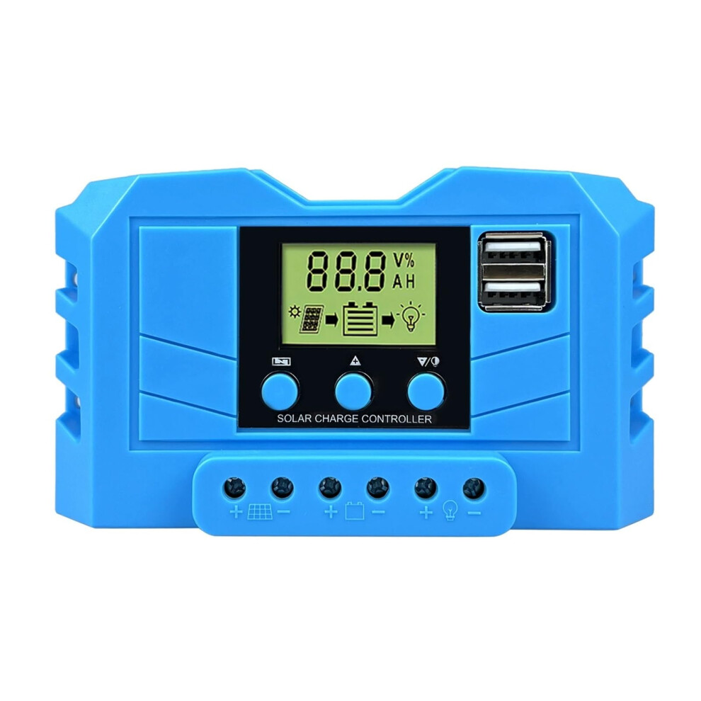 Pwm 20A Solar Charge Controller 12V 24V With Automatic Voltage Detection And Energy Saving Operation 9169991112947