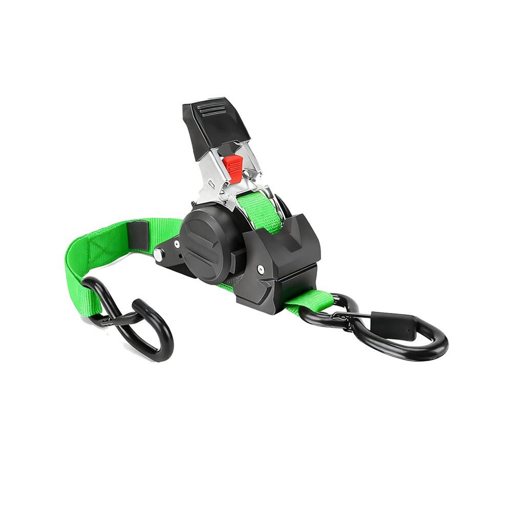 Retractable Ratchet Straps Self Retracting Ratchet Straps Soft Loops 3 Meters Easy Retract For Motorcycle Truck Cargo 6034266157950