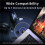 USB Bluetooth6.0 Dongle Bluetooth6.0 Receiver Transmitter Adapter for  Keyboard Mouse Headphone Speaker 3