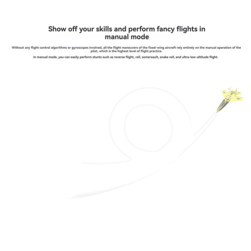Radiolink BYME-D Fixed Wing Flight Controller Gyroscope Self-Stabilization Balance Delta-Wing SU27 Paper Aircraft Stabilizer 2