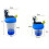 Pool Chlorine Tablet Floater  Floating Pool Chlorine Dispenser Large Capacity Chlorinator Filter Dispenser 7