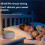 White Noise RGB Rhythmic  Speaker with 15W Wireless Fast Charging Ambient Light  Speaker 5