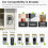 Funda Protectora Transparente Impermeable para Timbre con Video, para Exteriores. 8