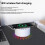 White Noise RGB Rhythmic  Speaker with 15W Wireless Fast Charging Ambient Light  Speaker 4