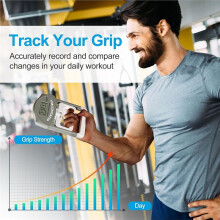 Digital Electronic Hand Dynamometer Grip Strength Measurement Meter Auto Hand Grip Power 90 Kgs Sports Tools for Hands