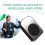 Wireless Microphone Double Noise Reduction Stereo Sound Microphone Megaphone Lavalier Microphone for Teaching and Class 6