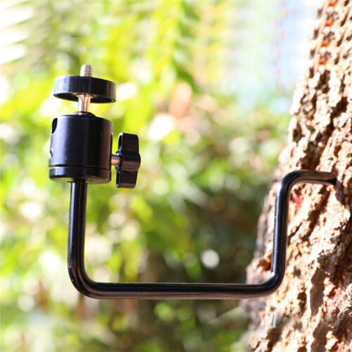 M5 1/4 Inch Scouting Trail Camera Mount Holder Adjustable Tree Stand Screw for Solar Panel Charger Night Vision 1