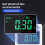 IP54 Digital Level Angle Gauge with Magnetic Base 360  Measuring Digital Inclinometer Electronic Bevel Protractor 7
