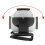 Camera Cap Clip Mount for  GO3 Sport Camera Easy Hat Clip Quick Release Clamp Magnetic Frame Fixed Holder 6
