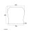 TL Bridge Cover Ashtray Style Bridge Protector Replacement Bridge Protector for Telecaster/Tele Guitar 9