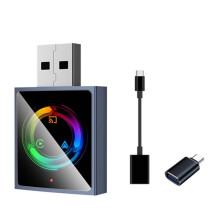 3-in-1 Draadloze Carplay-Adapter Mirror Link Carplay voor Android Auto USB-Dongle BT5.0 + WiFi Bekabelde Carplay Naar Draadloos