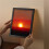 Sunset Hand Pulled Night Light Movable Light Simulates Sunrise and Sunsets Ambient Lighting, Modern Funky Home... 1