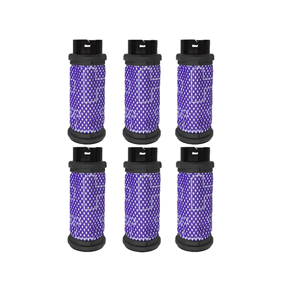 6Pcs Vacuum Filter For H70 / H70 / Inse N5 / S6 / S6 / S600 Vacuum Cleaner Replacement Parts 6031701750714