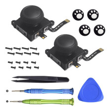 27in1 TMR Joystick Replace for /OLED 3D Analog Joysticks with Joysticks Cap and Disassembly Tool