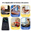 Electronic Metronome BT Rechargeable Vocal Digital Metronome Timer for Piano Guitar Drum Adjustable Volume 8 Rhythms 3