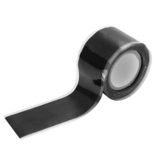 Cinta de Silicona Autosellante de 2,5 cm X 5 M, Resistente y A Prueba de Fugas, Impermeable, para Mangueras de Agua en Emergencias.