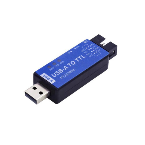 USB -A to TTL Serial UART Module FT232RNL Dual Communication with Flash Downloader with 4P Cables 1