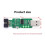Carte de Conversion USB Vers TTL, Module UART Série FT232RNL, Communication avec Programmeur Flash, Câbles 4 Broches 7