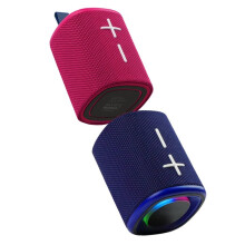 Enceinte 2-en-1 Magnétique Séparable 20 W, Étanche, Double Haut-Parleur Séparable, Stéréo Sans Fil, Caisson de Basses Portable