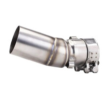 For CF450SR Motorcycle Exhaust Middle Link Pipe 51mm Slip On Muffler