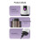 Wireless Portable Dual-Function Hair Straightening Comb Home Use Multi-Function Portable Curling and Straightening Comb 2