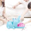 Blue Hippo Bite Game for Kids with Reflex Training and Durable Chomping Teeth Toy 3