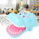 Blue Hippo Bite Game for Kids with Reflex Training and Durable Chomping Teeth Toy 4