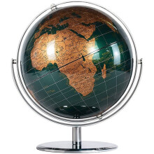 Antique Desktop World Globe 10 Inch with 720 Full Rotation Educational Vintage Style