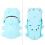 Blue Hippo Bite Game for Kids with Reflex Training and Durable Chomping Teeth Toy 5