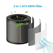 Filtre 3 en 1 FY0910/30 pour Purificateur D'Air pour Philipser Série AC0950/10 AC0951/13 - Pièces de Rechange