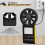 Oplaadbare Anemometer, Draagbare Digitale  Touch Windsnelheidsmeter, Draagbare CFM Windsnelheidsmeter voor Luchtsnelheid 1