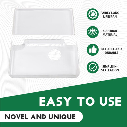 For AYN THOR TPU Case Transparent Protective Shell for Dual Screen Flip Game Console Portable Protection 1