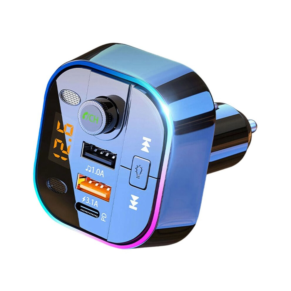 Car 5.0 Receiver With Fm Transmitter, Mp3 Player, And Cigaret Lighter Adapter - High-Quality Lossless Sound 6034186069692