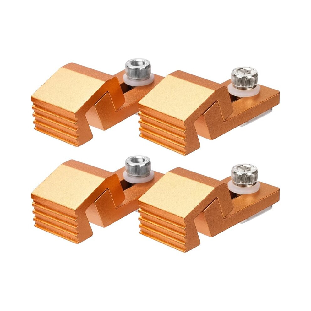 4Pcs Router Side Pressure Plate Clamps For 3018 Cnc Machine,T-Track & Perforated Worktables-For Secure Cnc Machining 4711301363300